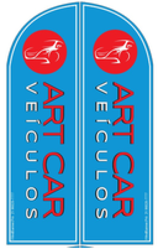 Wind Banner RJ  Agência de Veículos Art Car