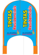 Wind Banner RJ s para Lojas de Tintas Alegria das Tintas