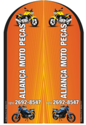 Wind Banner RJ s para Lojas de Motos Aliança