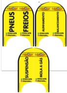 Wind Banner RJ  para Auto Center Lemoka