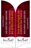 Wind Banner RJ  para Serrado Vinhos