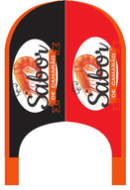 Wind Banner RJ  Sabor do Camarão