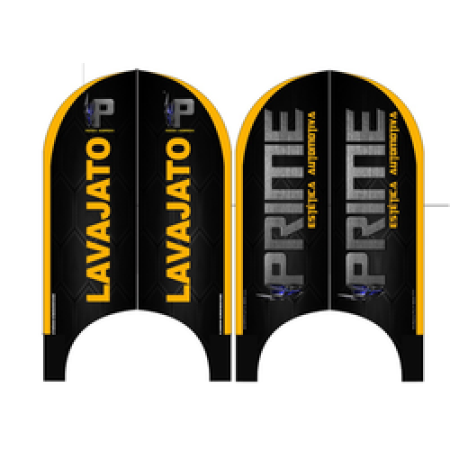 Wind Banner RJ  Para Lava Jato Prime