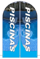 Wind Banner RJ  Para Lazer Piscinas Nova Iguaçú