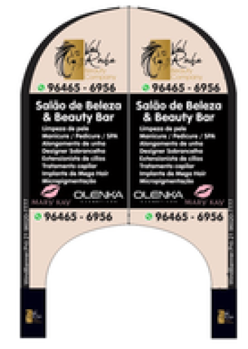 Wind Banner RJ  Para Salão de Beleza Val Rocha