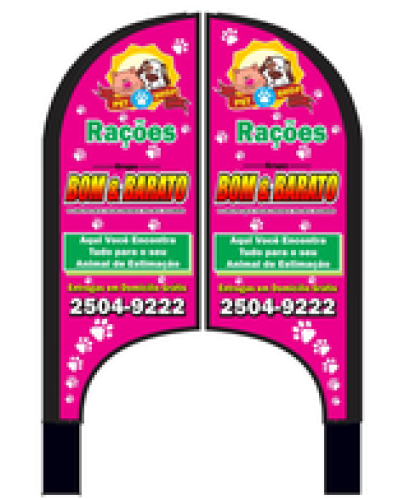 Wind Banner RJ   para Rações Bom e Barato