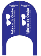 Wind Banner RJ  para Óticas Fábrica de Óculos