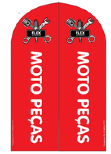 Wind Banner RJ  Moto Peças Flex