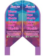 Wind Banner RJ  para Academia Delta Fitness