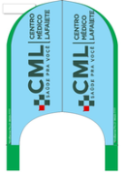 Wind Banner RJ  para Centro Médico Lafaiete