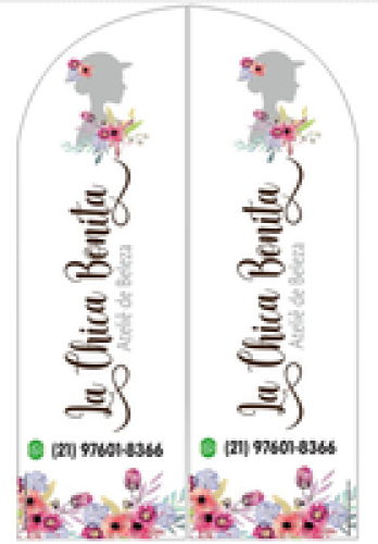 Wind Banner RJ s Ateliê La Chica Bonita