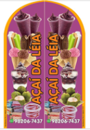 Wind Banner RJ s para Açaí da Léia