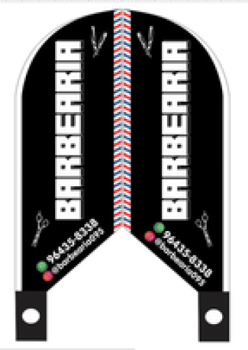 Wind Banner RJ  Barbearia 095