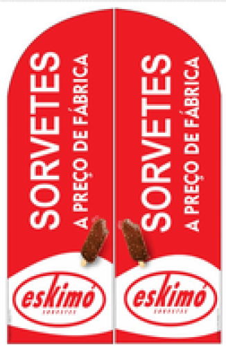 Wind Banner RJ  Sorvetes Eskimó