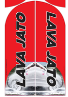 Wind Banner RJ  para Lava Jato