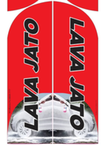 Wind Banner RJ  para Lava Jato