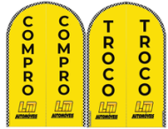 Wind Banner RJ  para Agências de Automóveis LM