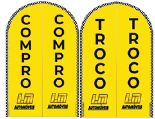 Wind Banner RJ  para Agências de Automóveis LM