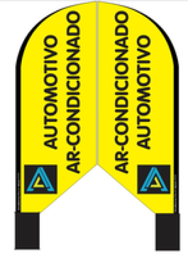 Wind Banner RJ  para Ar Automotivo Lub Auto