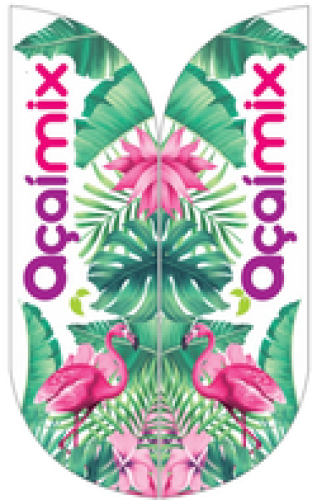 Wind Banner RJ  para Lojas de Açaí Mix Açai