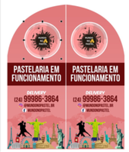 Wind Banner RJ  Mundo dos Pasteis