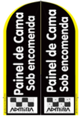 Wind Banner RJ  Para Paineis de Cama Admira