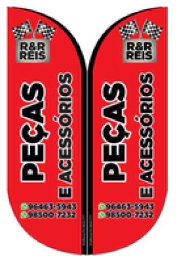 Wind Banner RJ  para Auto Peças R&R Reis