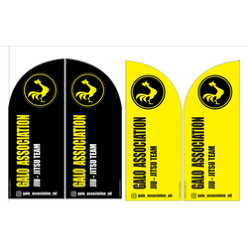 Wind Banner RJ  Artes Marciais Galo
