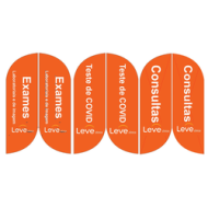 Wind Banner RJ  Leve Clínica Exames