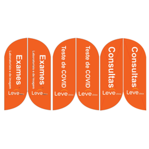 Wind Banner RJ  Leve Clínica Exames