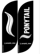 Wind Banner RJ  Pony Tail