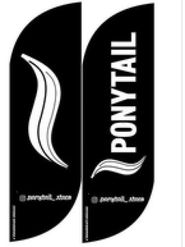 Wind Banner RJ  Pony Tail