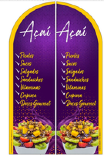 Wind Banner RJ  Açaí da Vick