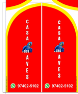 Wind Banner RJ  Casa das Aves