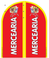 Wind Banner RJ  para Mercearia