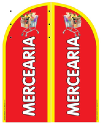 Wind Banner RJ  para Mercearia