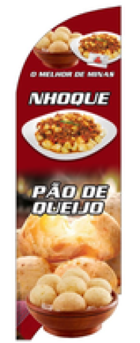 Wind Banner RJ  O Melhor de Minas Pão de Queijo