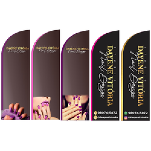 Wind Banner RJ  Nail Design Dayene Vitoria