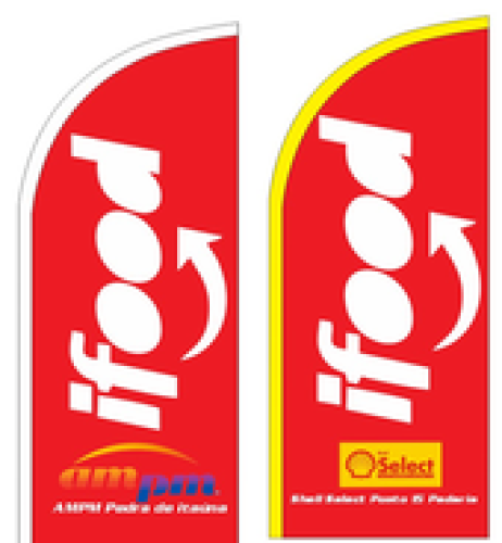 Wind Banner RJ  para Postos Shell e Ifood