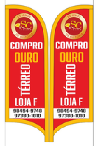 Wind Banner RJ  Compro Ouro