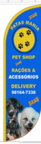 Wind Banner RJ  Patas Mania