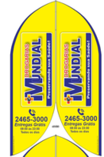 Wind Banner RJ  Drogaria Mundial