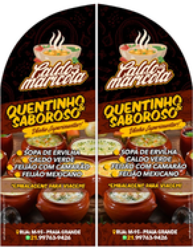 Wind Banner RJ  Caldo da Maricota