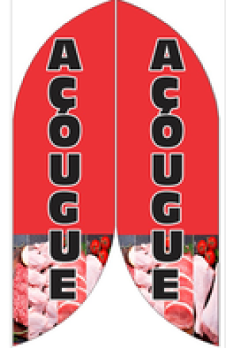 Wind Banner RJ  para Açougue