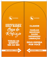 Wind Banner RJ  Ad Golf Barra