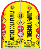 Wind Banner RJ  para Autoescola Family