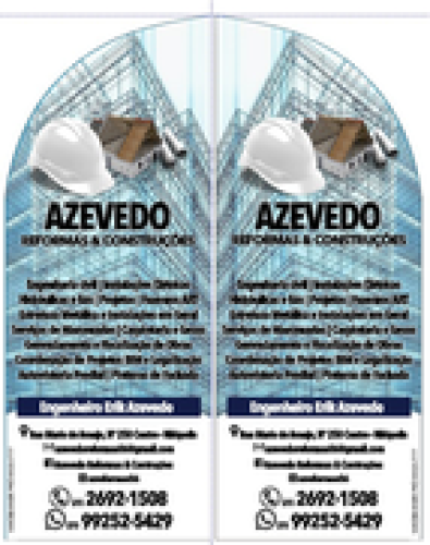 Wind Banner RJ  para Engenharia Erik Azevedo