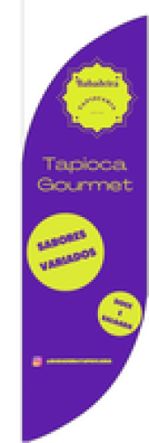 Wind Banner RJ  para lojas de Tapioca Babadeira