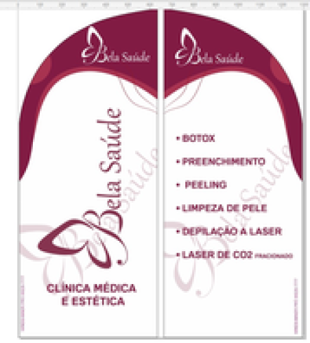 Wind Banner RJ  para Clínica Bela Saúde