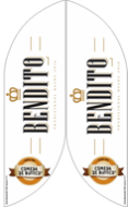 Wind Banner RJ  para Restaurantes Bendito